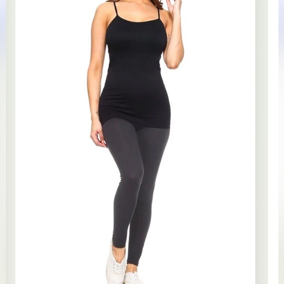 13 Fabulous Seamless Basic Spaghetti Tank Top. - Picture 3 of 3